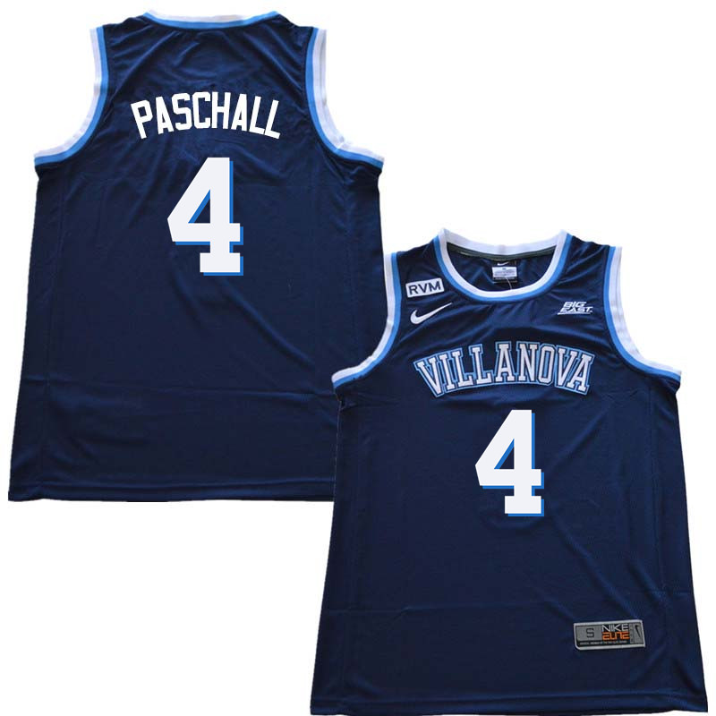 2018 Men #4 Eric Paschall Willanova Wildcats College Basketball Jerseys Sale-Navy - Click Image to Close